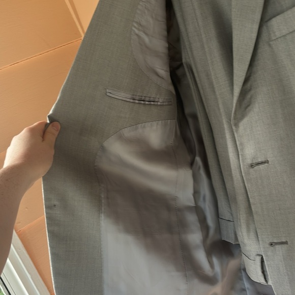 Joseph A Bank Grey Suit Jacket - Picture 2 of 4